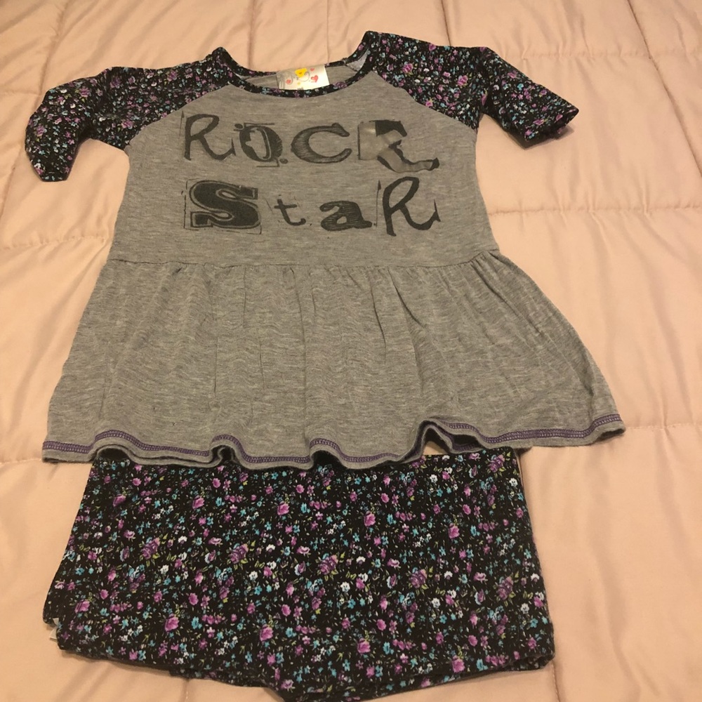 Jenna and Jessie tunic and leggings